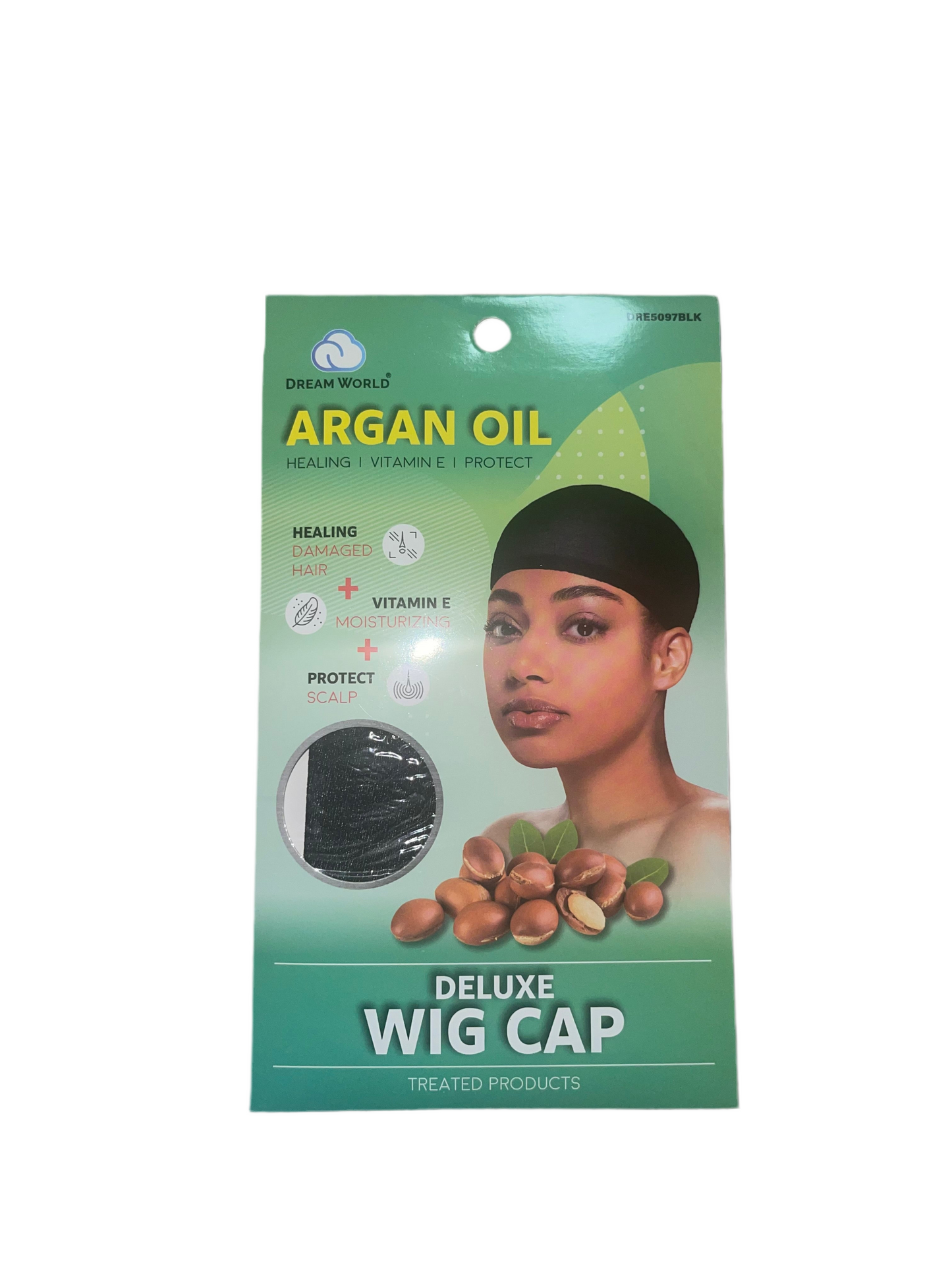 Argan oil infused Wig Cap twin pack
