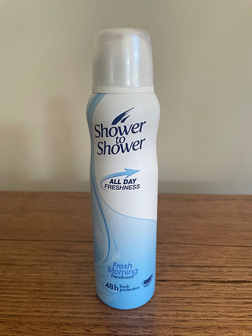 Shower to shower deodorant 150mls
