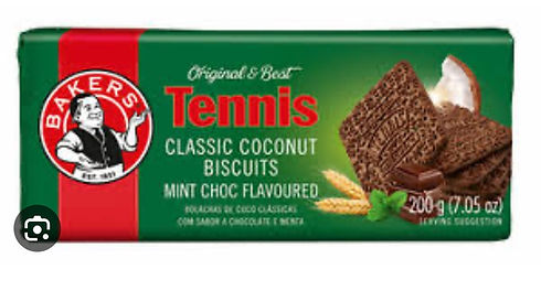 Tennis biscuits