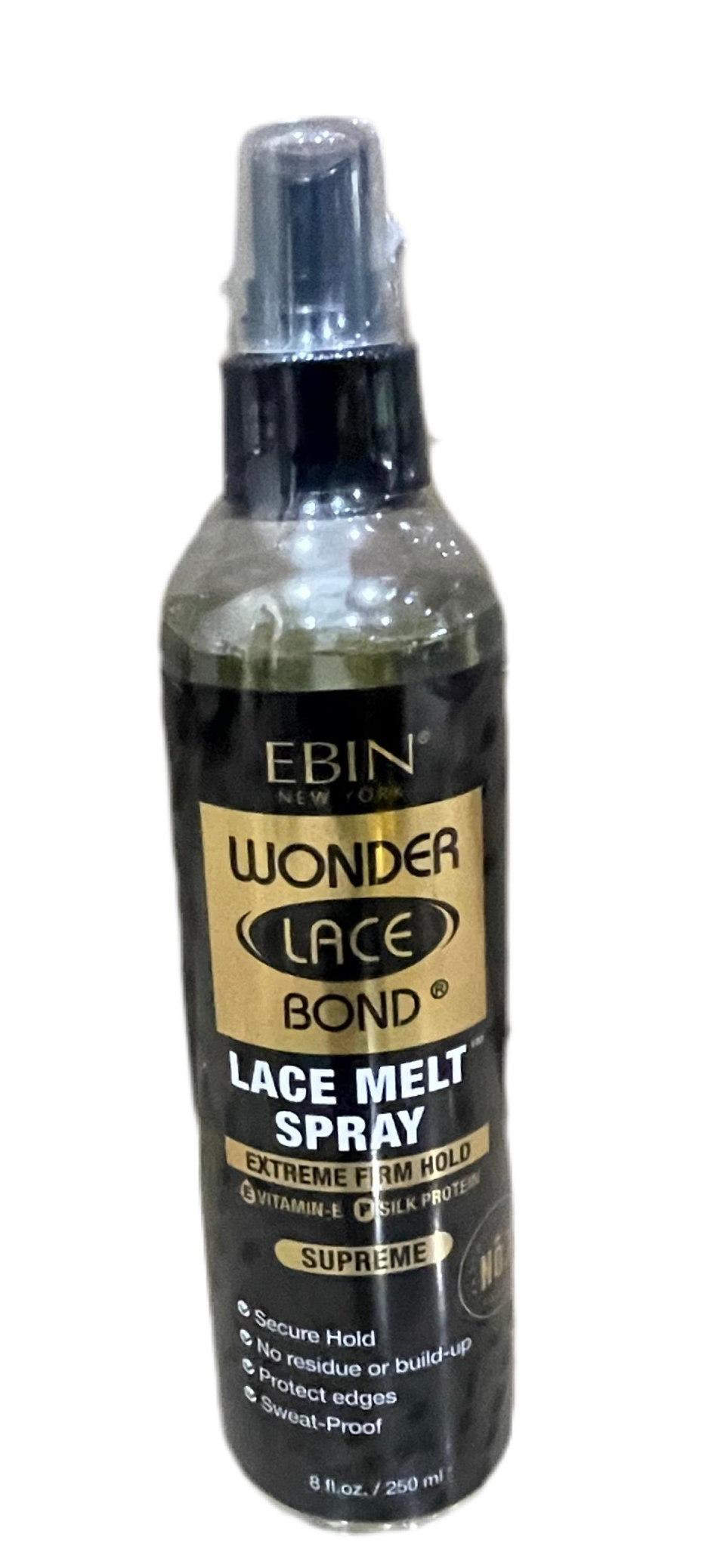 Ebin New York Wonder Lace Bond Melting Spray Extreme Firm Hold Supreme 250mL(8oz)