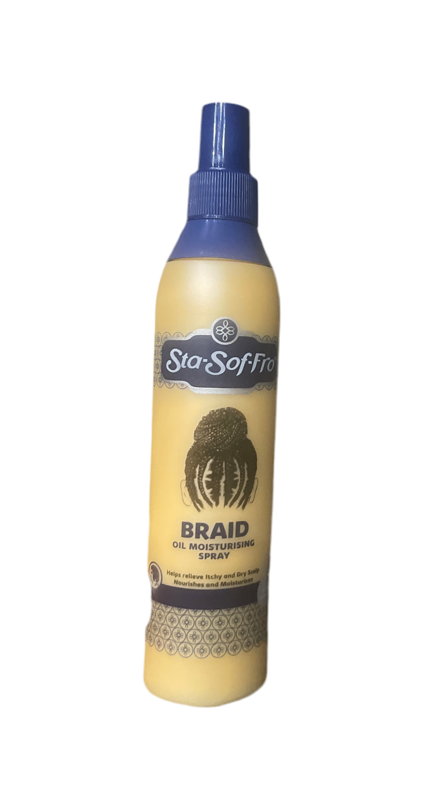 Sta-Sof-Fro braid oil moisturising spray 250mls