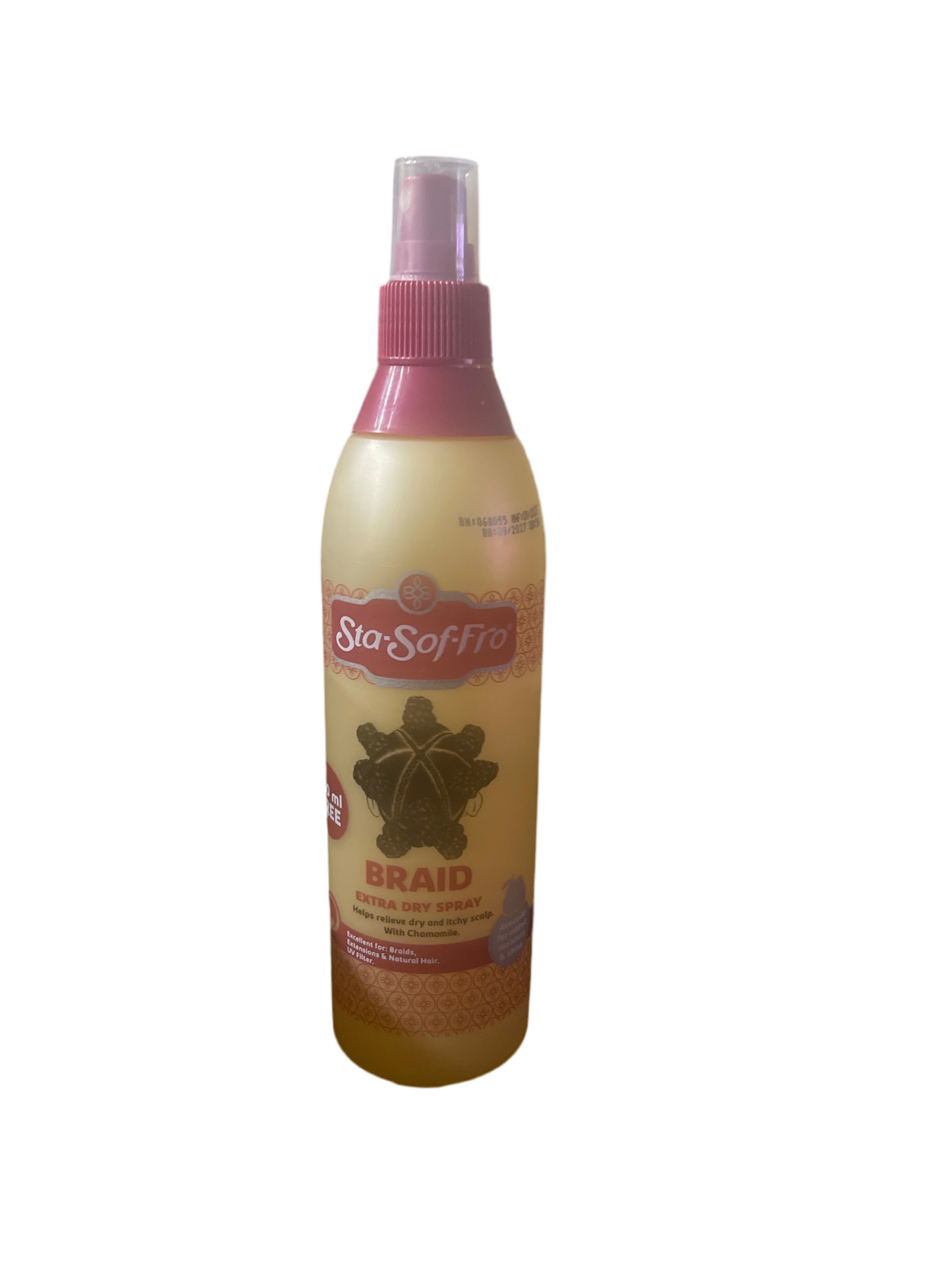 Sta-Sof-Fro Braids extra dry spray 350 mls