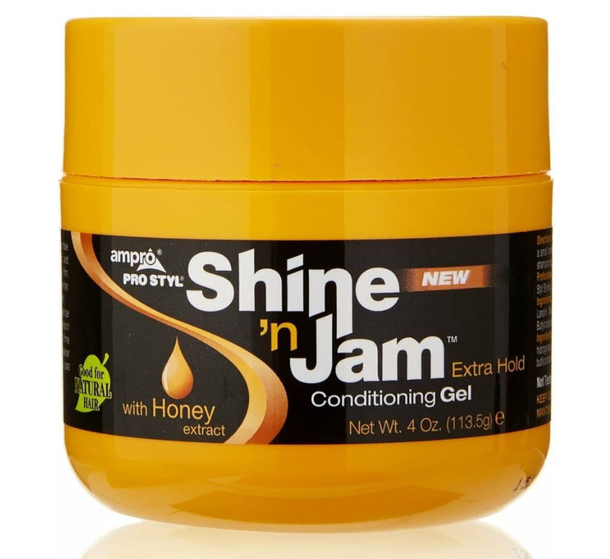 Shine 'n Jam Conditioning Gel Extra Hold With Honey Extract (113.5g)