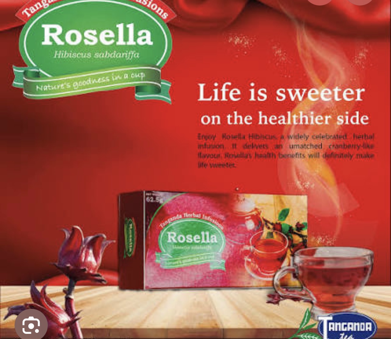 Tanganda Rosella/ Hibiscus herbal tea