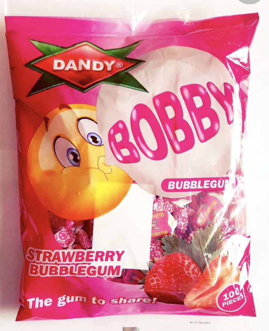 Dandy Bobby Bubblegum - 100 piece