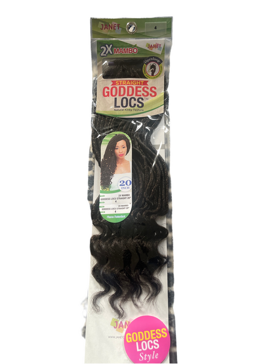 Straight Goddess Locs 20 inch colour -4