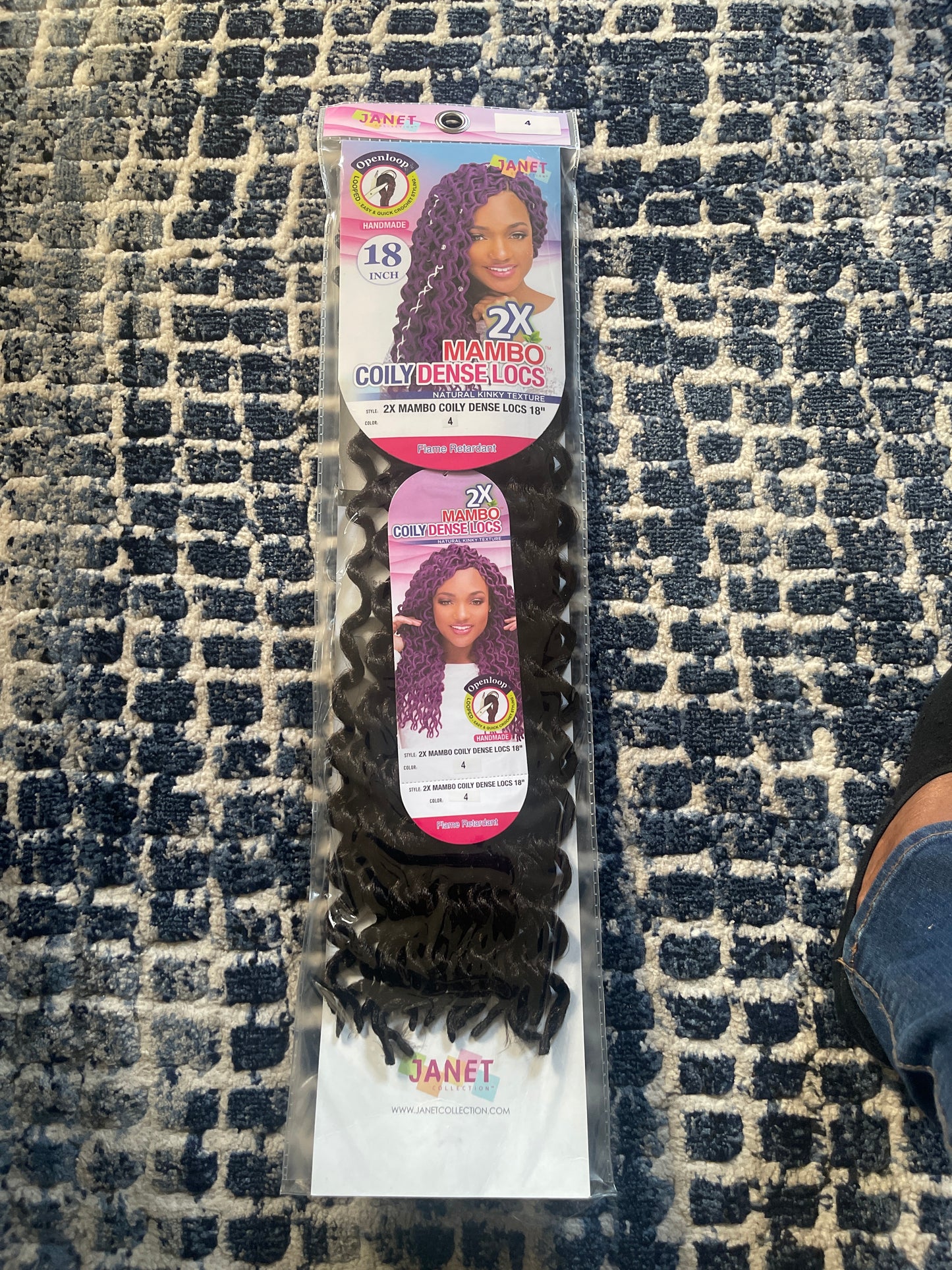 Mambo coily dense locs 18 inch colour-4