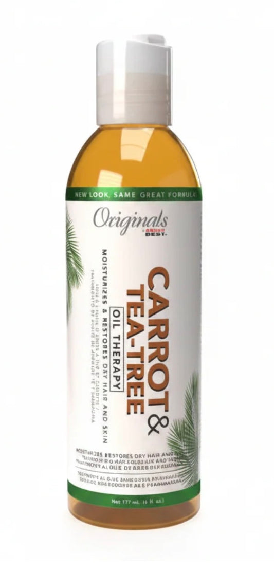 Africa's Best Organics Carrot Tea-Tree Oil Therapy  (177mls)