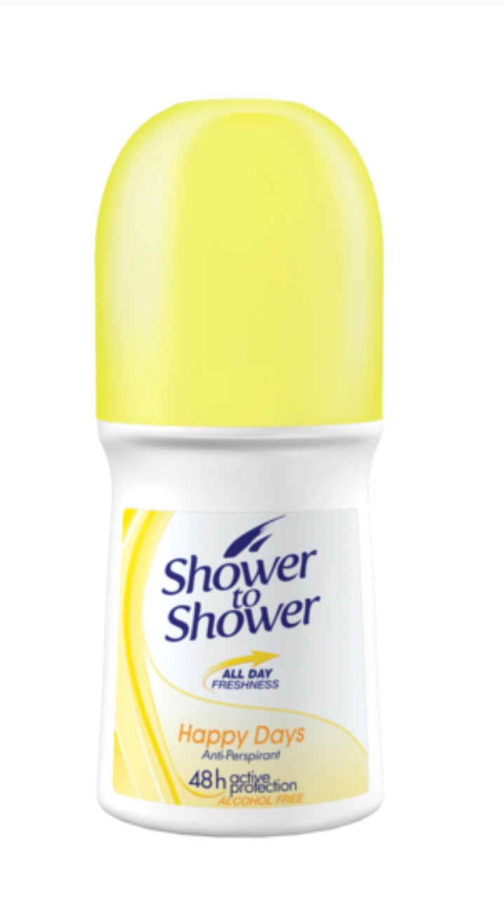 shower to Shower Ladies Happy Days Roll on