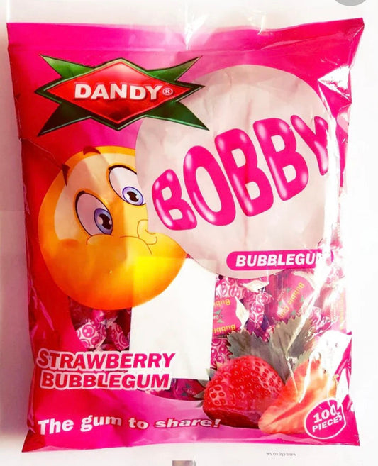 Dandy Bobby Bubblegum - 100 piece