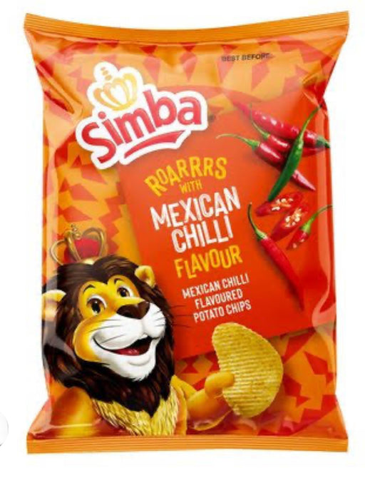 Simba Mexican chilli potato chips